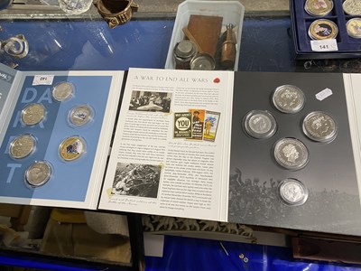 Lot 140 - Boxed coin collection Britains Darkest Hour...