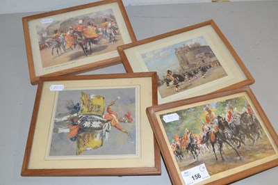 Lot 156 - Mixed Lot: Four various military prints