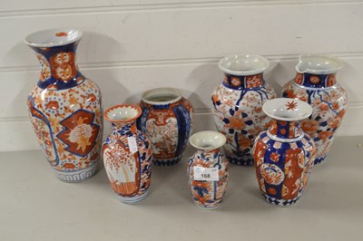 Lot 168 - Mixed Lot: Various Imari vases
