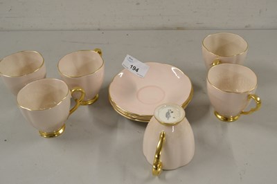 Lot 194 - Quantity of Carlton ware coffee cups and saucers