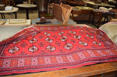 Lot 285 - Modern Bokhara type floor rug