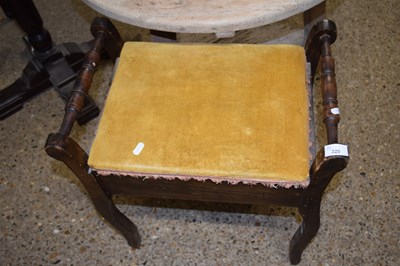 Lot 320 - Early 20th Century piano stool