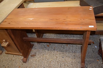 Lot 324 - 20th Century cedar wood side table, 102cm wide