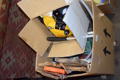 Lot 816 - One box of various assorted tools etc