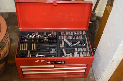 Lot 887 - Power Devil tool box and contents