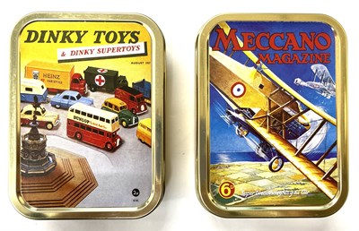 Lot 68 - A pair of collectible tobacco tins, depicting...