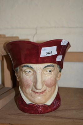 Lot 504 - Royal Doulton character jug, Cardinal