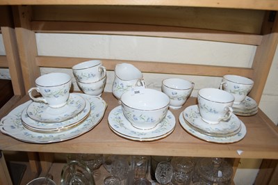 Lot 506 - Quantity of Duchess Harebell tea wares