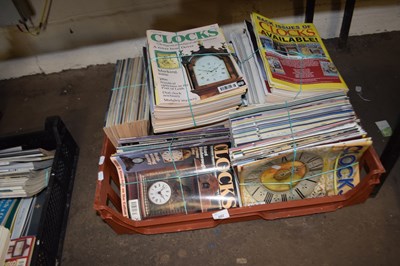 Lot 602 - Large quantity of magazines, clocks