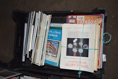 Lot 603 - Quantity of various magazines, clocks and...