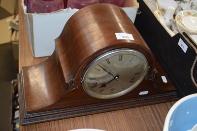 Lot 630 - Early 20th Century dome topped mantel clock