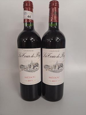 Lot 44 - 2 Bottles, 2011 Ch La Tour de By, Medoc