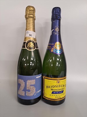 Lot 56 - 1 Bt NV Roland Bauchet Champagne 25 years, 1...