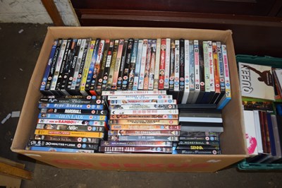 Lot 695 - Large box of assorted DVD's