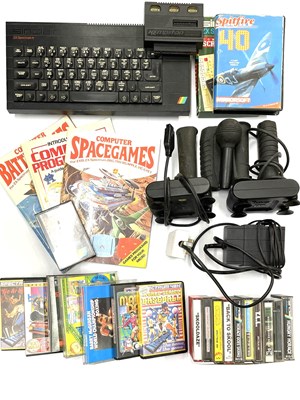 Lot 209 - An unboxed 1984 vintage Sinclair ZX Spectrum+...