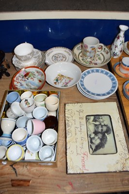 Lot 706 - Mixed Lot: Various assorted egg cups, assorted...