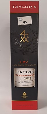 Lot 65 - 1 Bt 2014 Taylors LB Vintage Port (Boxed)