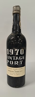 Lot 68 - 1 Bt 1970 Gonzales Byass Vintage Port