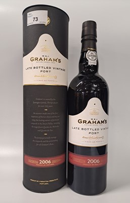 Lot 73 - 1 Bt 2006 Grahams LBV (in gift tube)