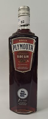 Lot 82 - 1 Bt Plymouth sloe Gin