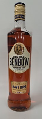 Lot 85 - 1 Bt Admiral Benbow Superior Tot Navy Rum