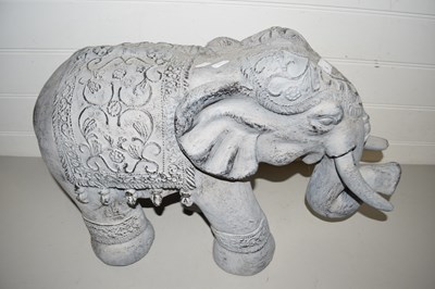 Lot 4 - Modern composition model of an elephant