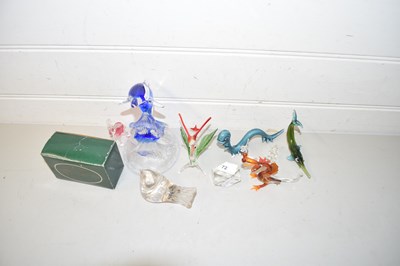 Lot 72 - Mixed Lot: Various assorted glass animals