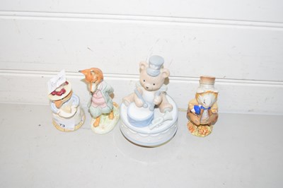 Lot 73 - Beswick Beatrix Potter figures The Amiable...