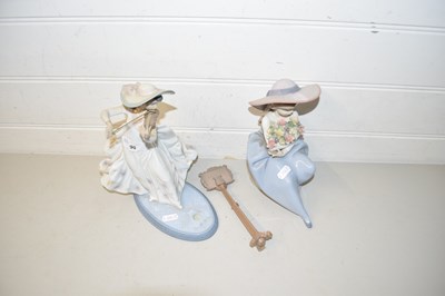 Lot 90 - Two Lladro models of girls