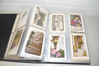 Lot 97 - Album of various vintage postcards to include...