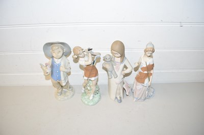 Lot 114 - Collection of Lladro, Nao and other figures (4)