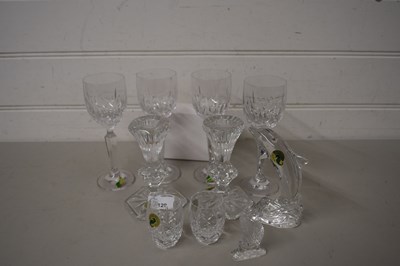 Lot 129 - Collection of Waterford Crystal items to...