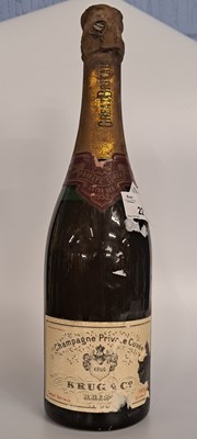 Lot 22 - Champagne Privale Cuvee, Krug & Co 1952