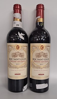 Lot 513 - Two bottles Roc Saint-Gilles, Grand Vin De...