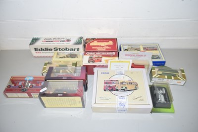 Lot 173 - Collection of various boxed toy vehicles to...