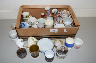 Lot 189 - Mixed Lot: Various 19th Century cups, assorted...