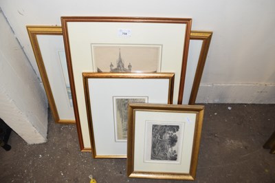 Lot 759 - Mixed Lot: Cole St Peter Mancroft, framed...