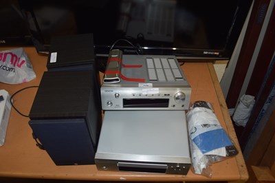 Lot 770 - Denon DAB radio and CD player together with...