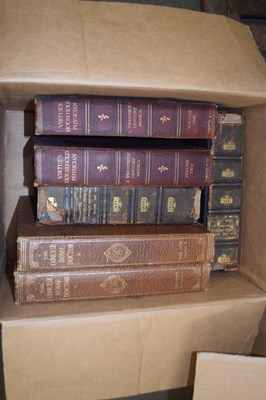 Lot 818 - One box of books to include Household...