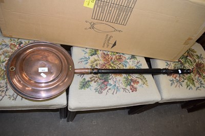 Lot 822 - Copper bed warming pan