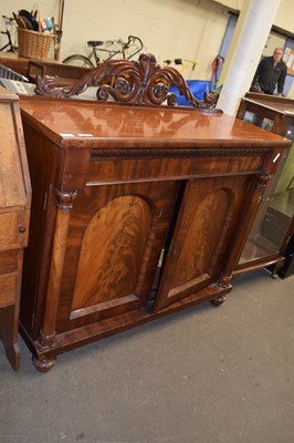 Lot 836 - Victorian mahogany side board or chiffonier...