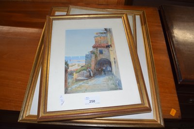 Lot 250 - Mixed Lot: Three assorted pictures to include...