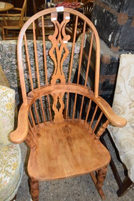 Lot 326 - 20th Century stick back rocking chair