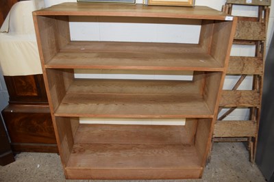 Lot 368 - Pair of pine bookcases, 106cm wide