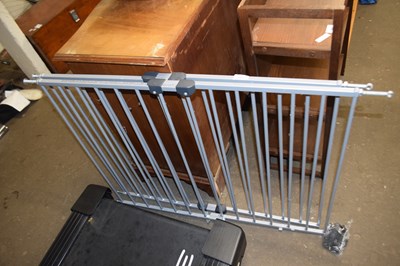 Lot 865 - Pair of metal stair gates