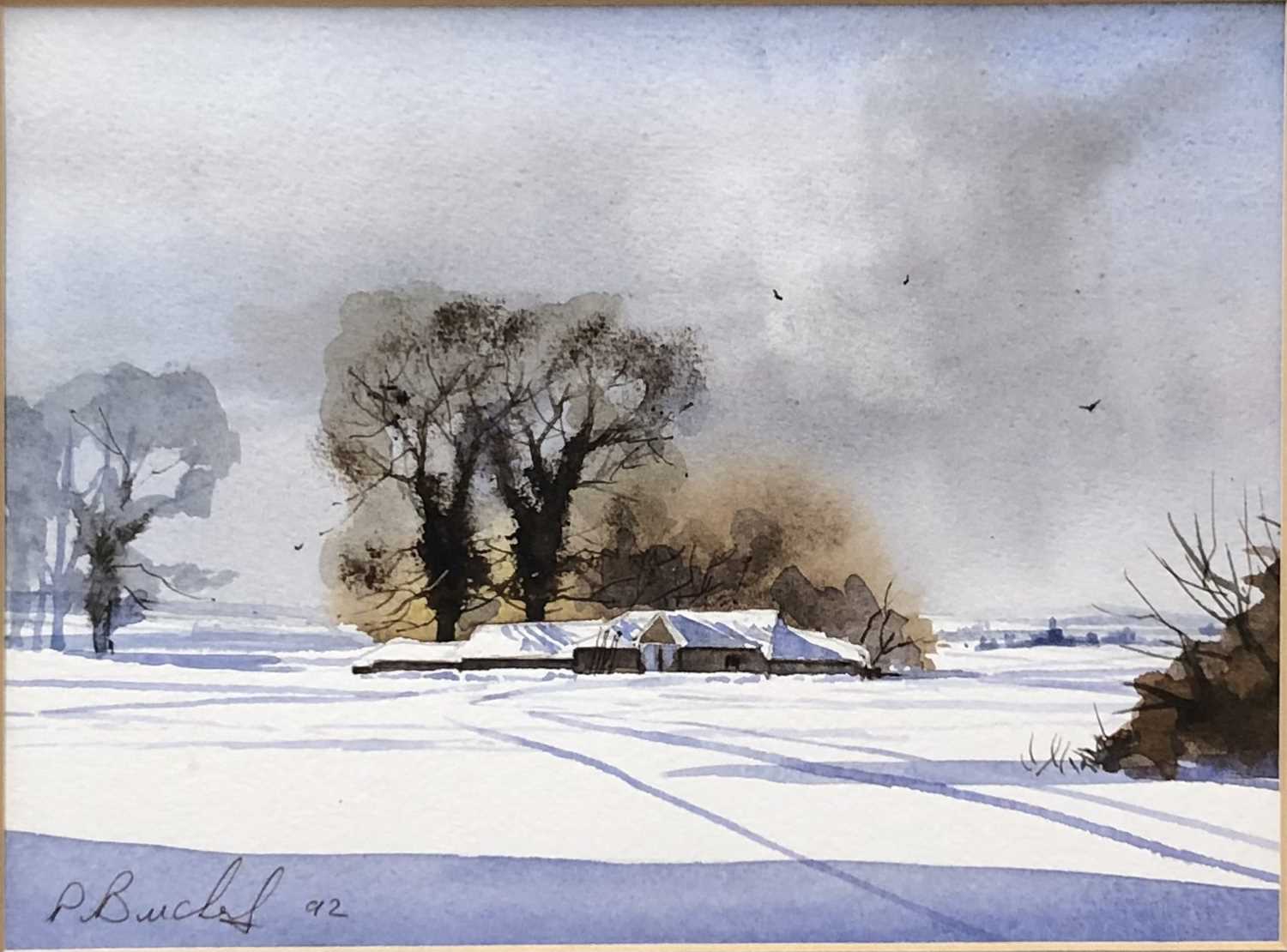 Lot 79 - Peter Buckey (British, Contemporary), A winter...