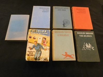 Lot 37 - W E JOHNS: BIGGLES IN THE ORIENT, London,...