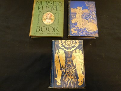 Lot 38 - ANDREW LANG (ED): 3 Titles, THE BLUE POETRY...