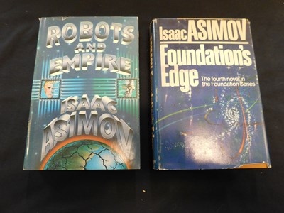 Lot 83 - ISAAC ASIMOV: 2 Titles: FOUNDATION'S EDGE, New...