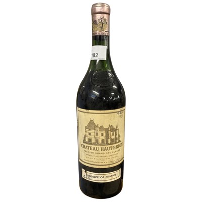 Lot 182 - One bottle of Chateau Haut Brion, 1959, 1er...